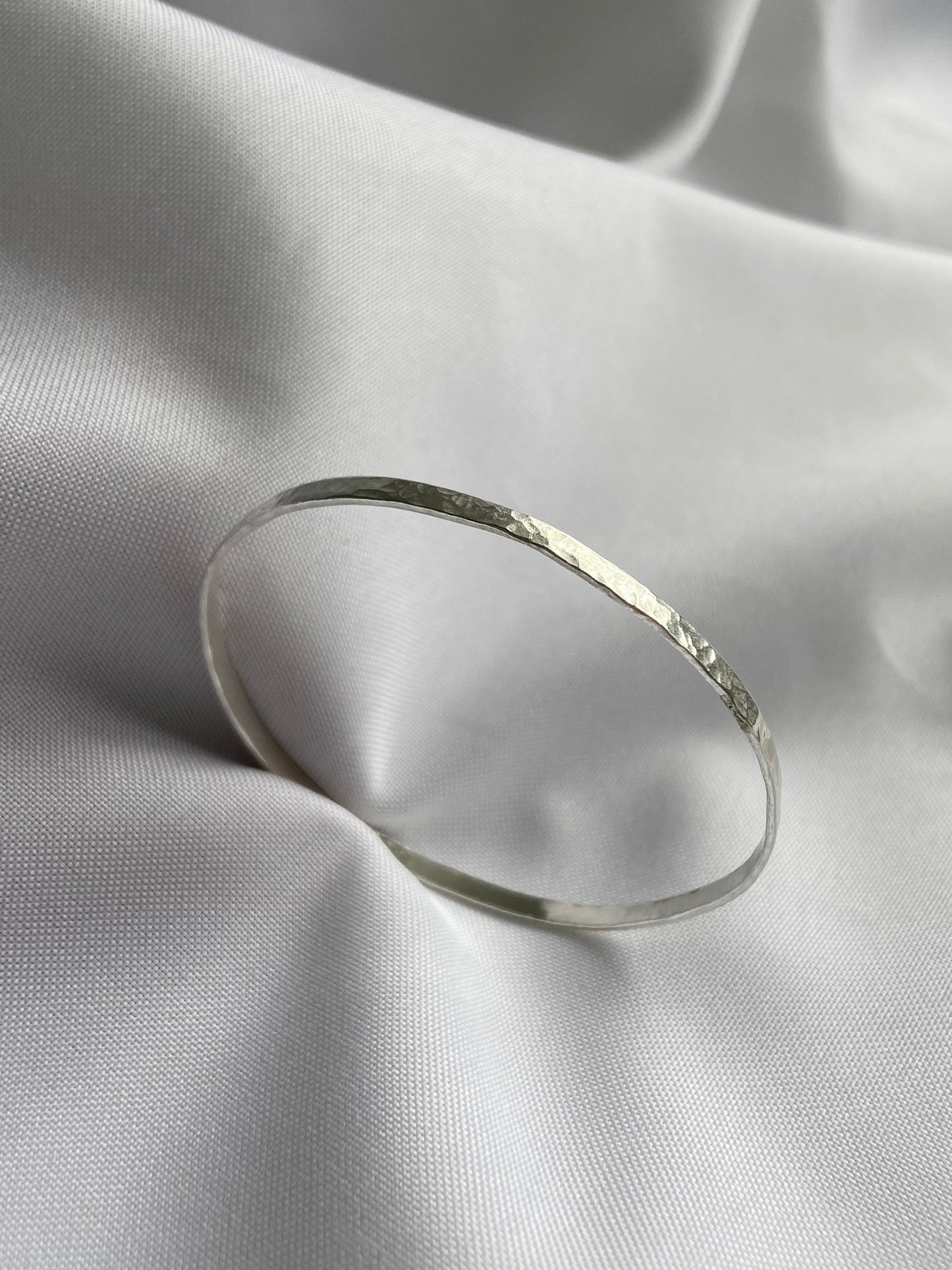 Hammered Ripple Bangle