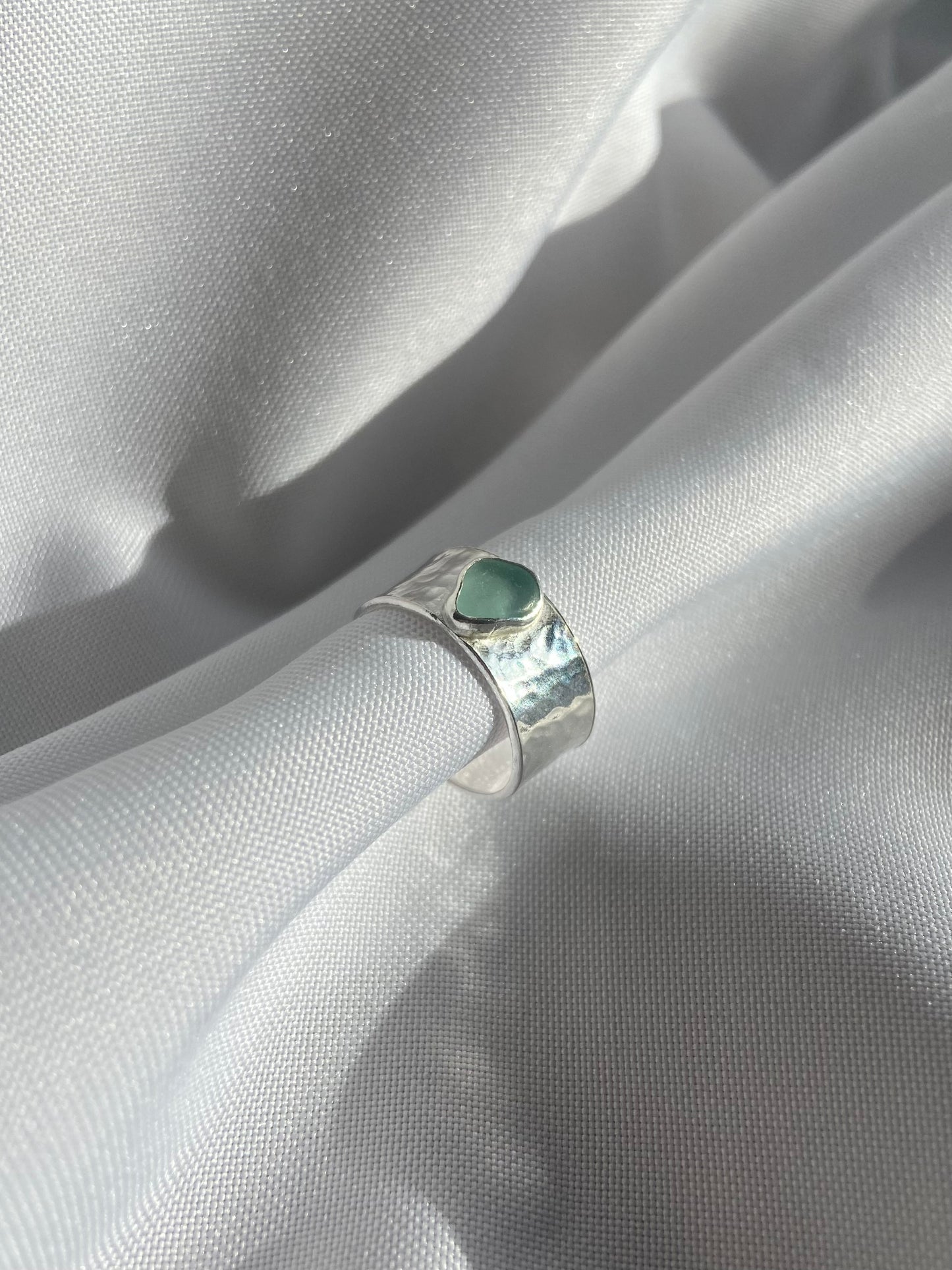 Chunky Sea-glass Ring