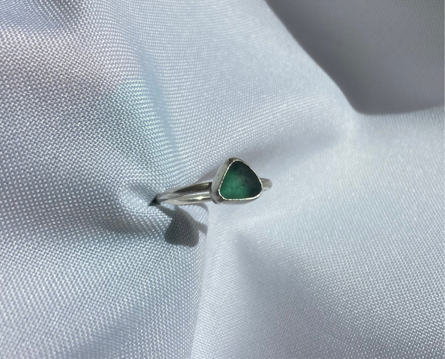 Turquoise Sea-glass Ring