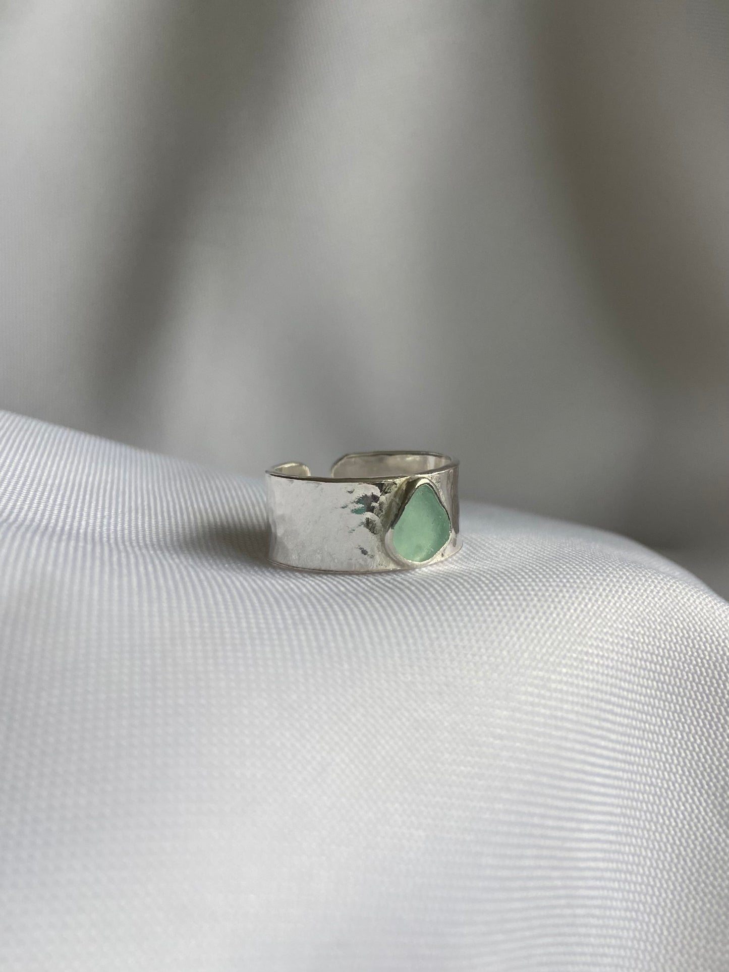 Chunky Sea-glass Ring