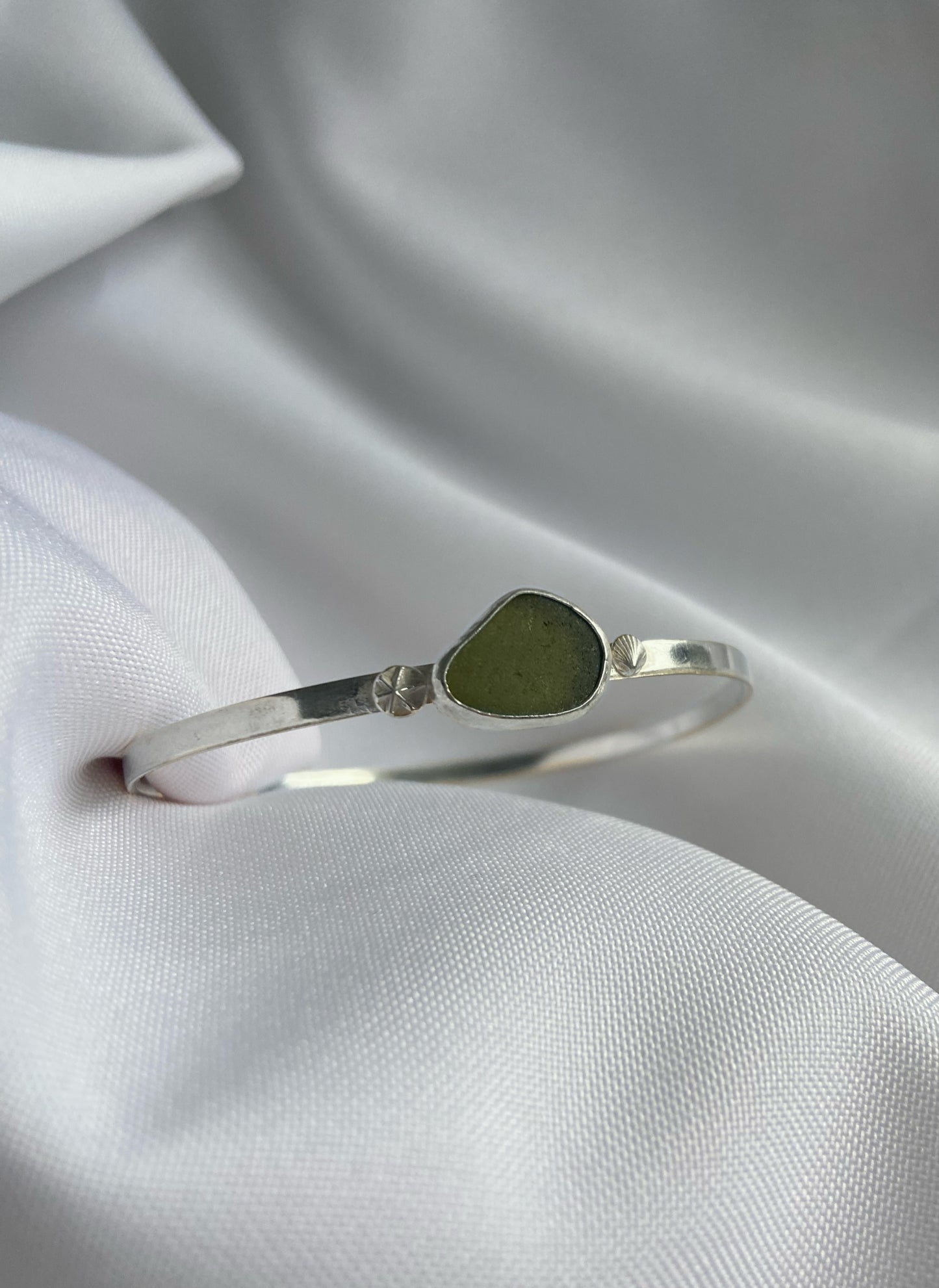 Sea-glass Bangle