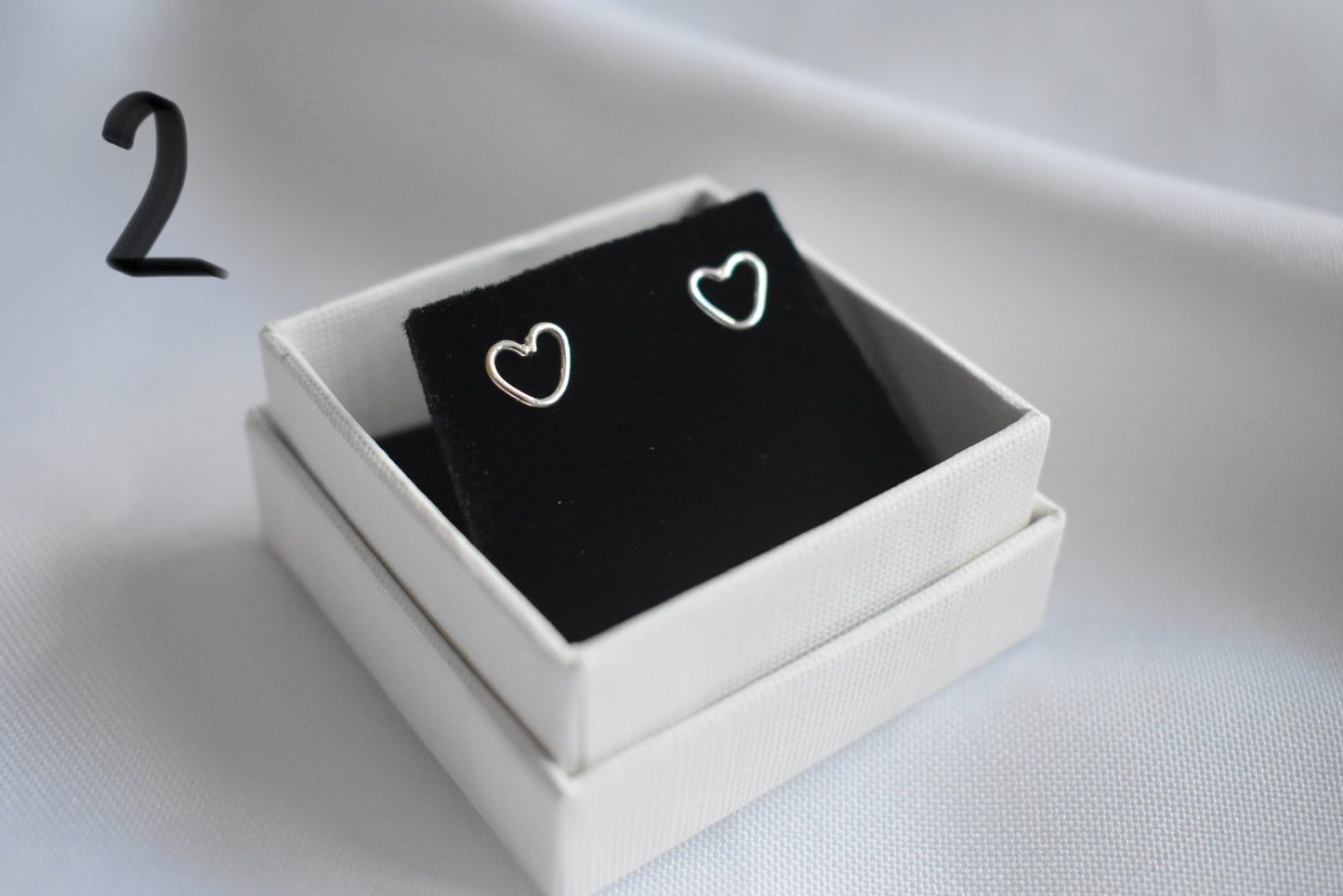 Loveheart Stud Earrings