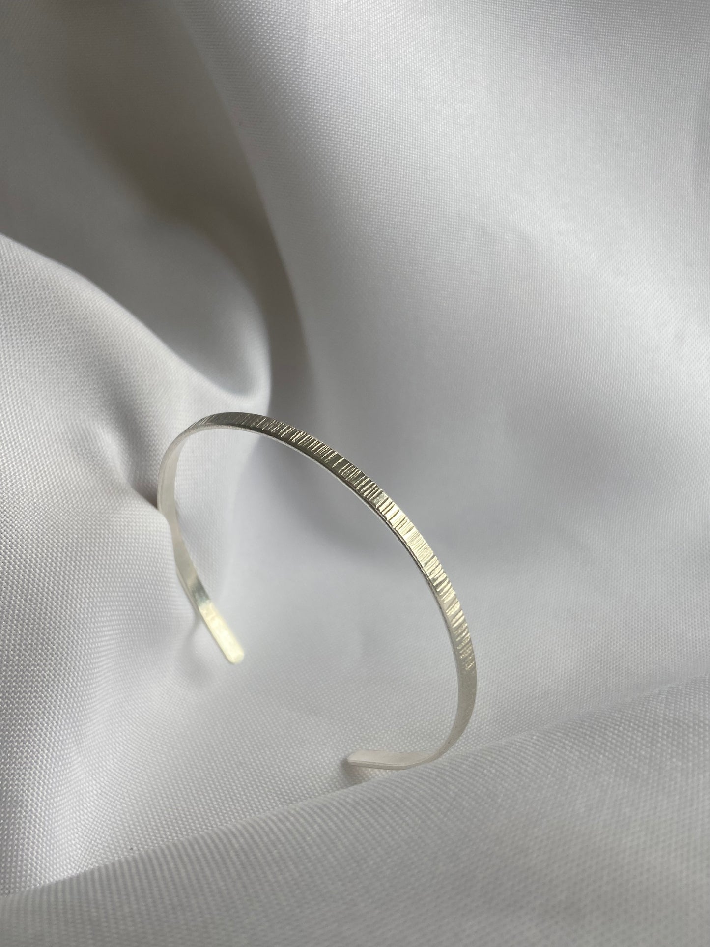 Hammered Striped Cuff