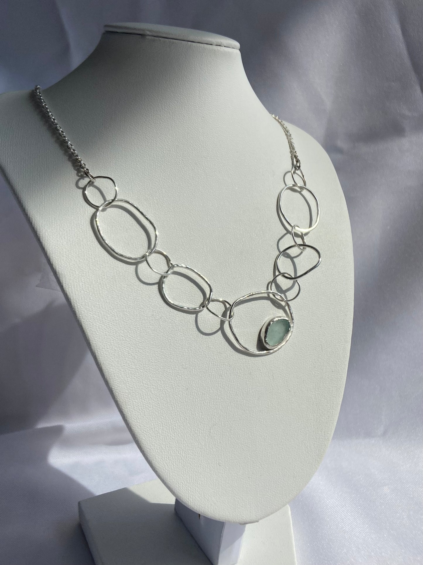 Statement Sea-Glass Necklace
