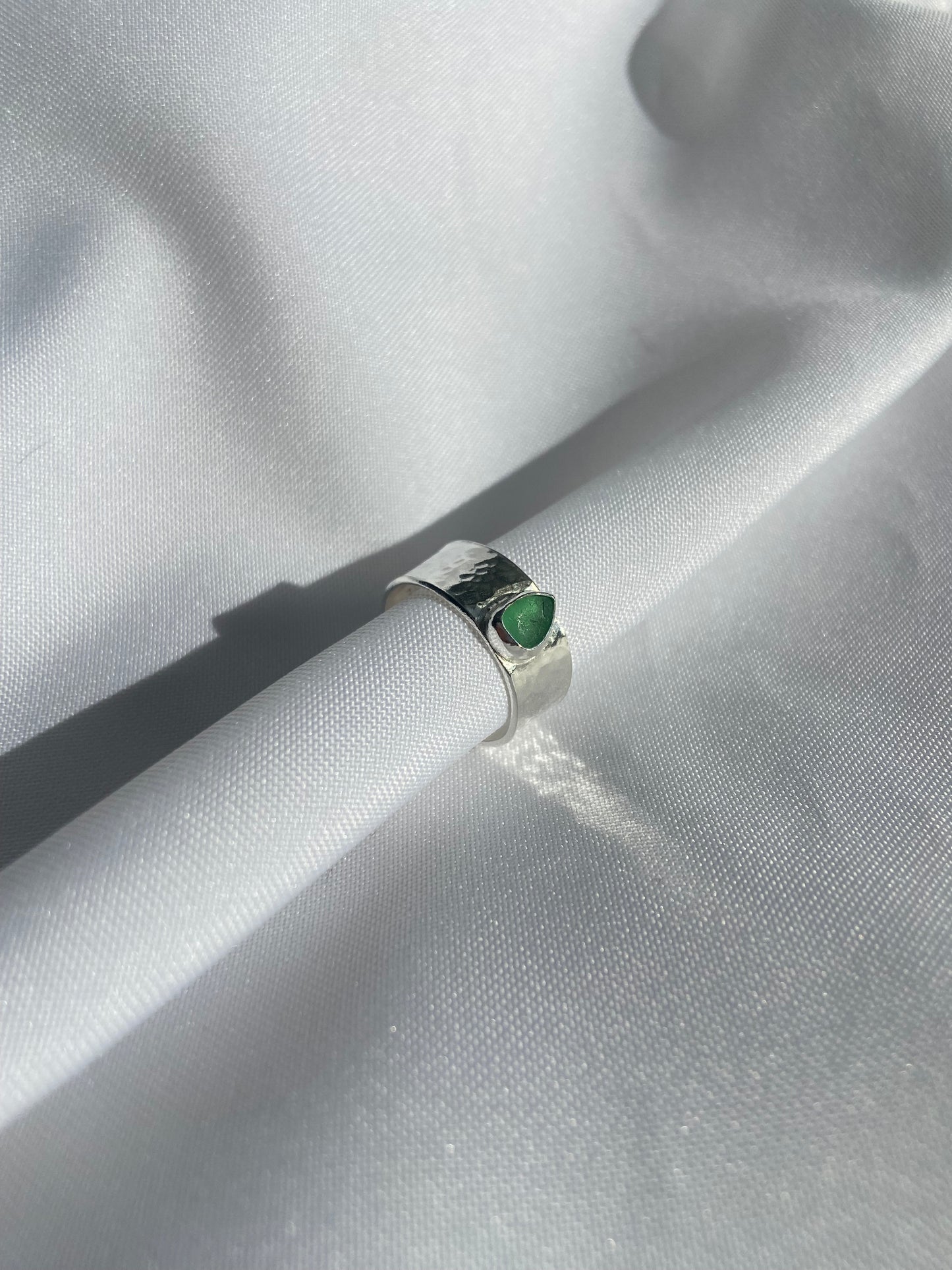 Chunky Sea-glass Ring