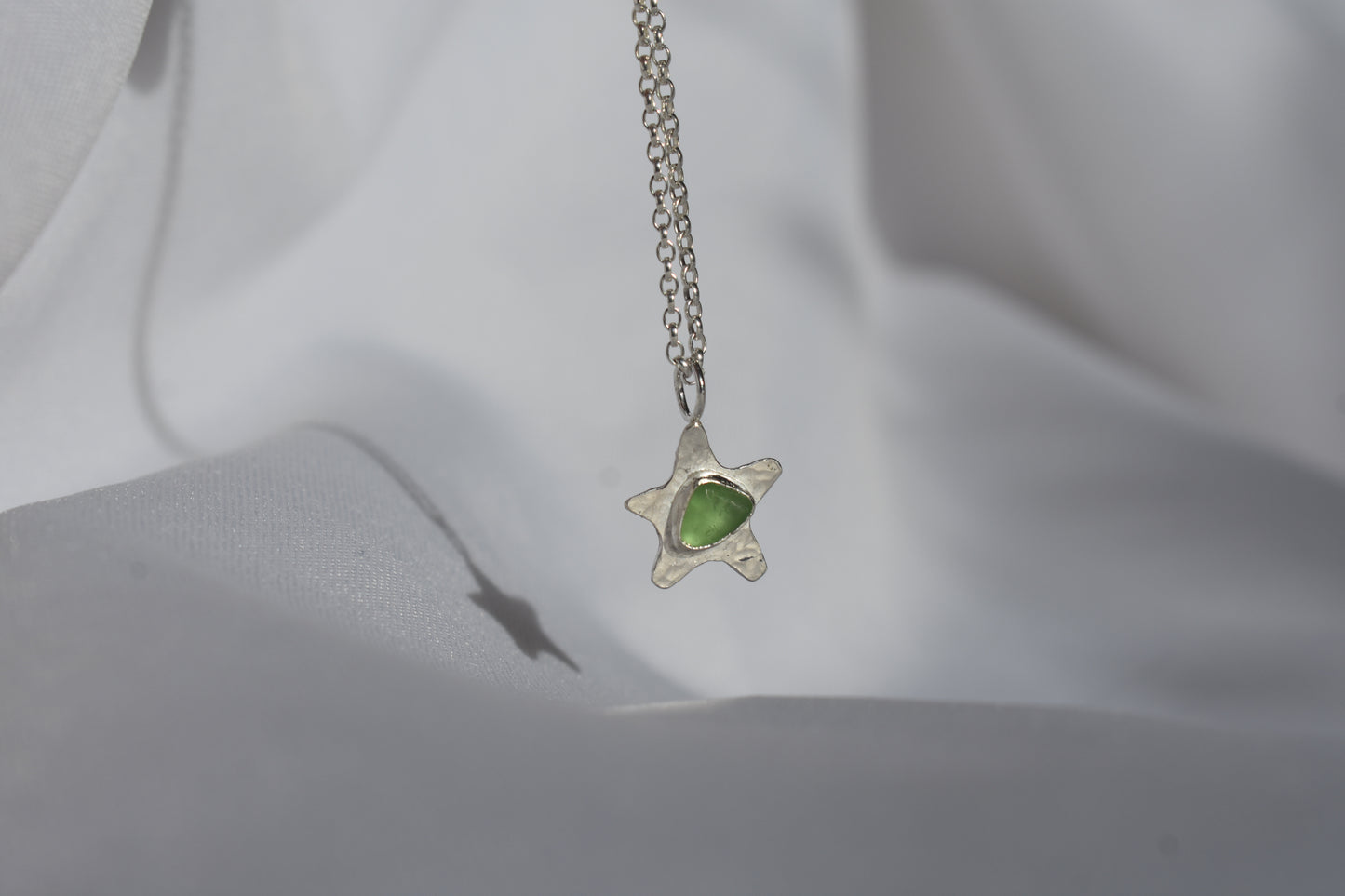 Sea-glass Starfish Pendant