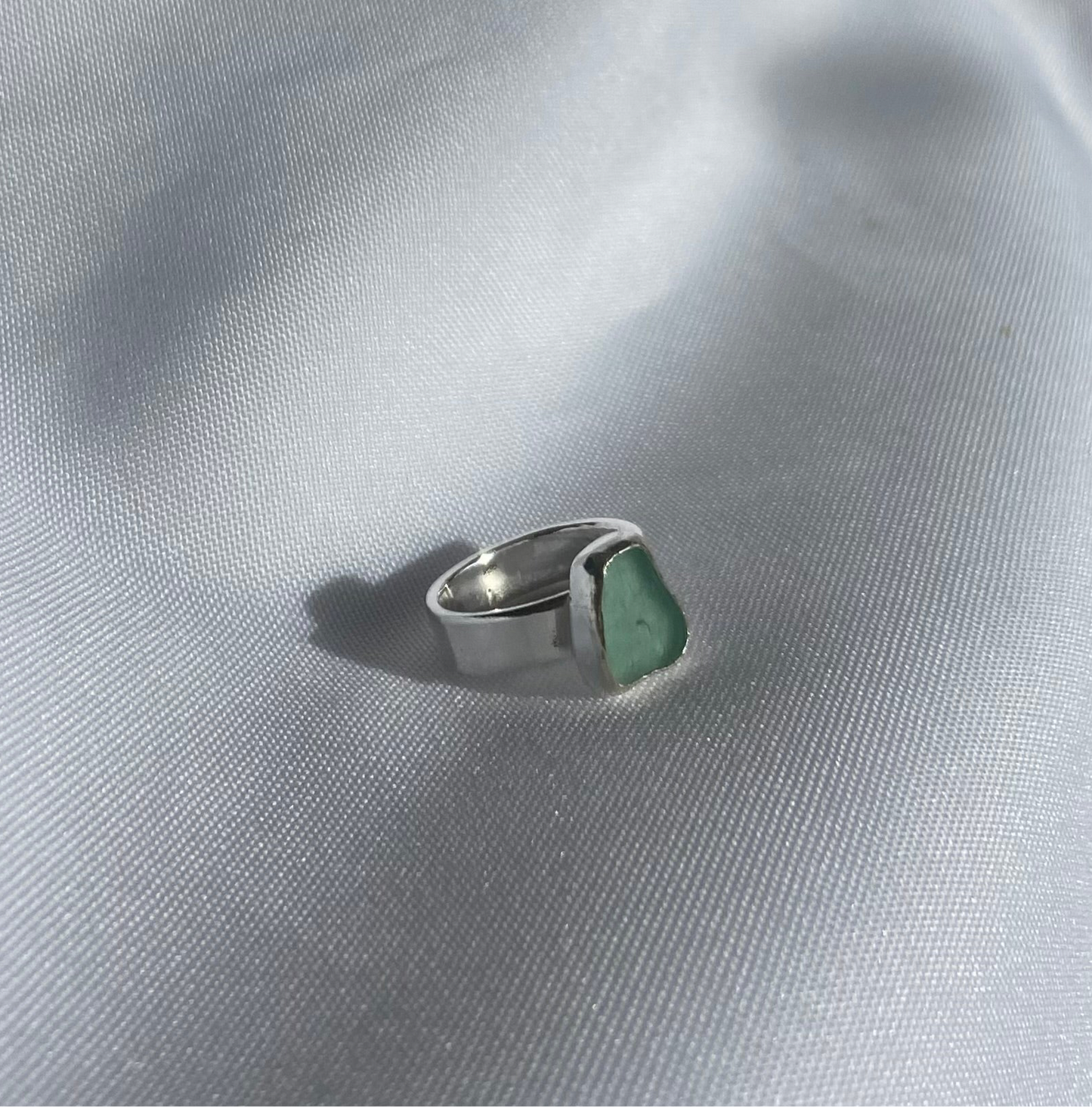 Chunky Sea-glass Ring