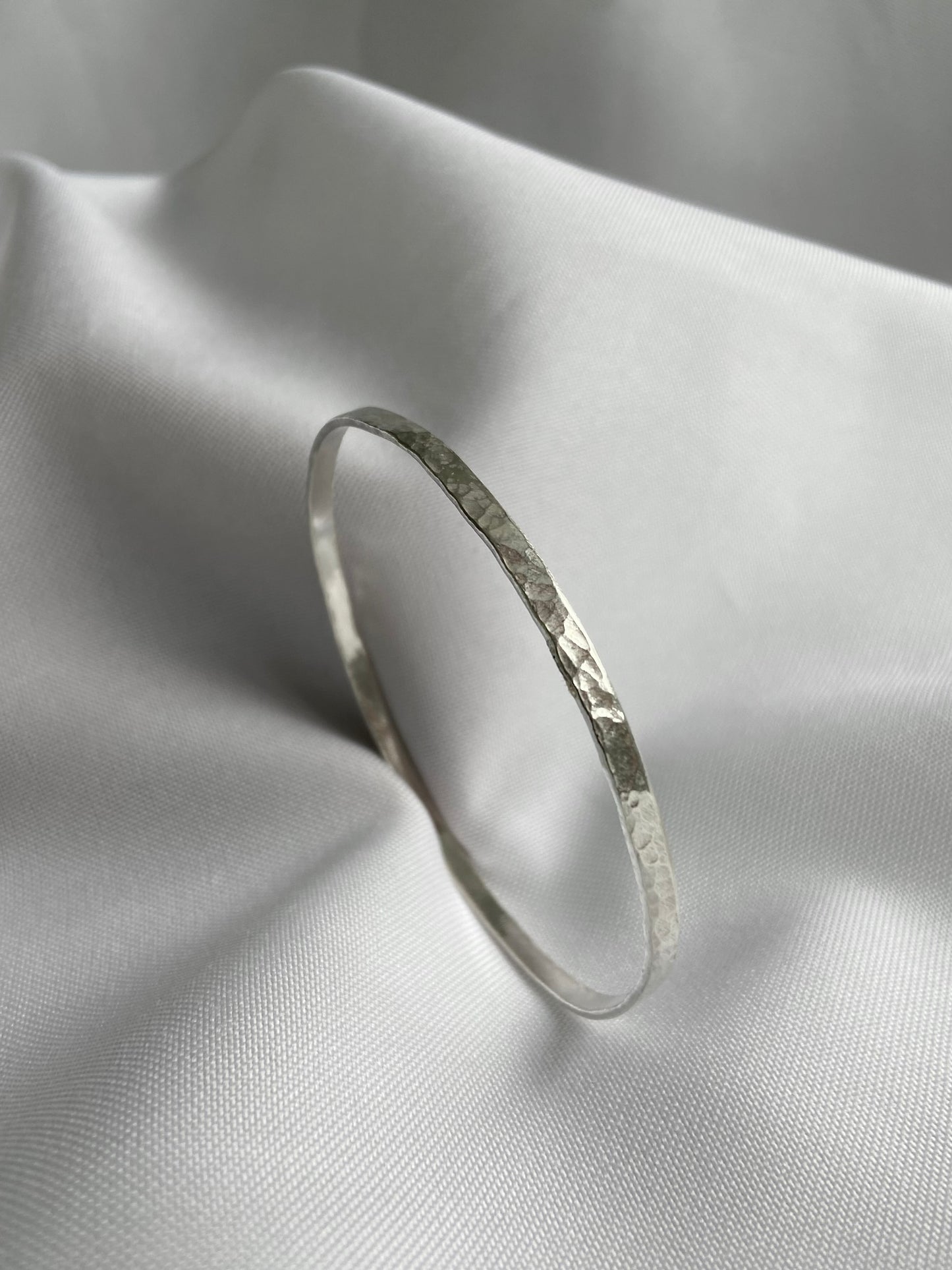 Hammered Ripple Bangle