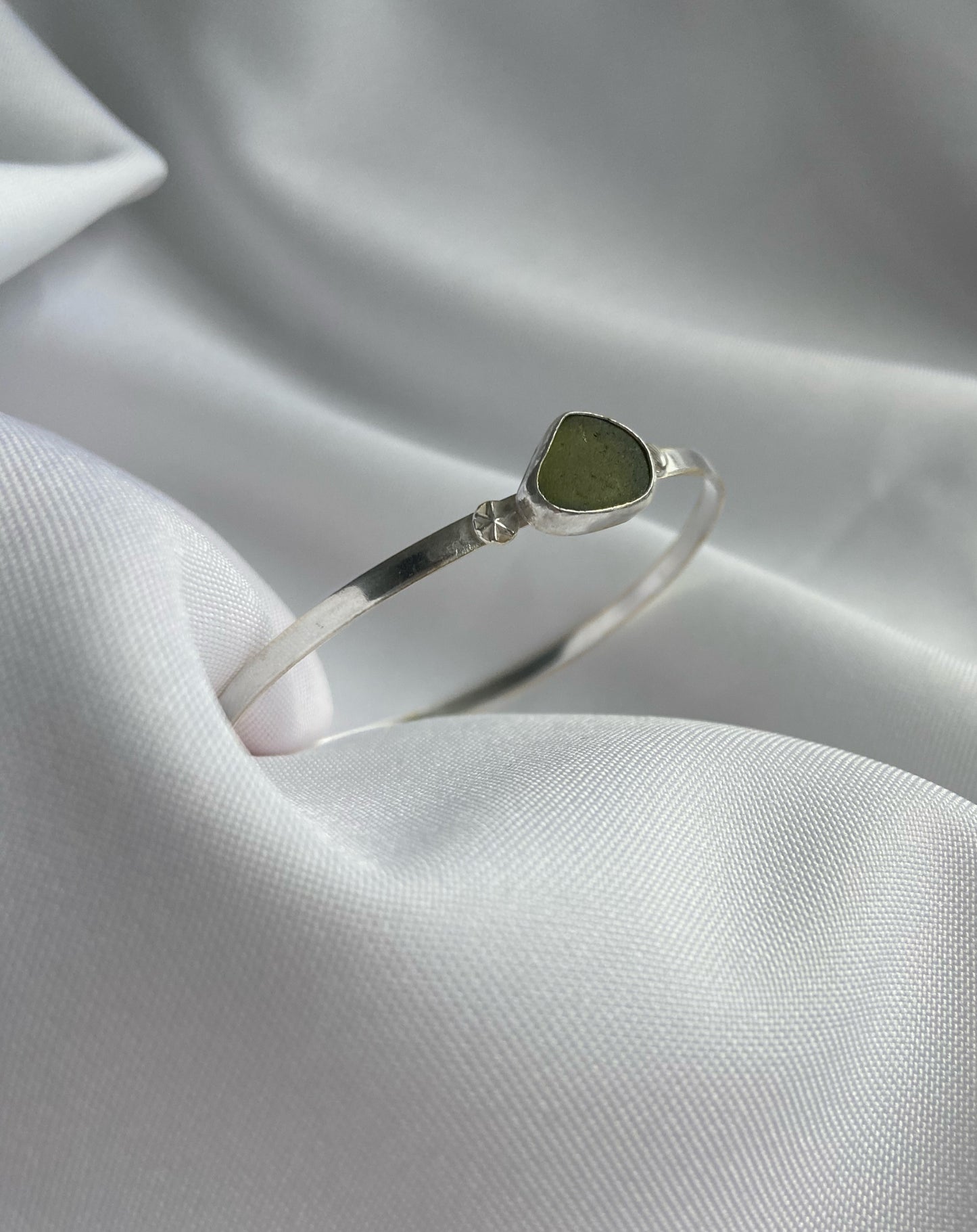 Sea-glass Bangle