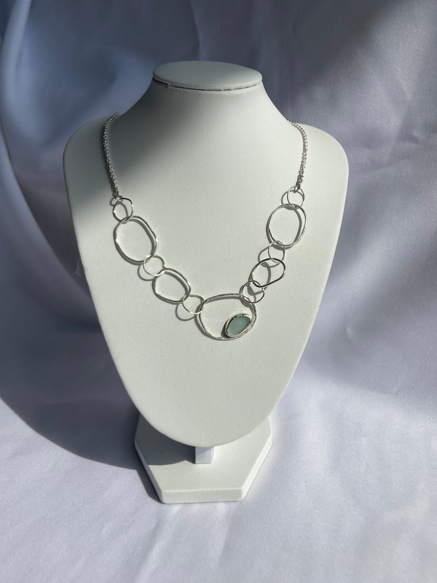 Statement Sea-Glass Necklace