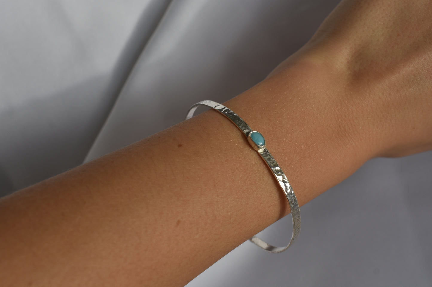 Larimar Bangle