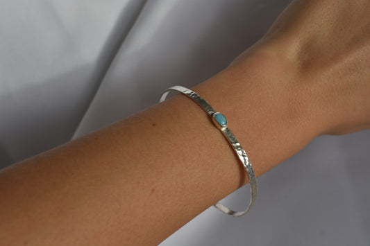Larimar Bangle