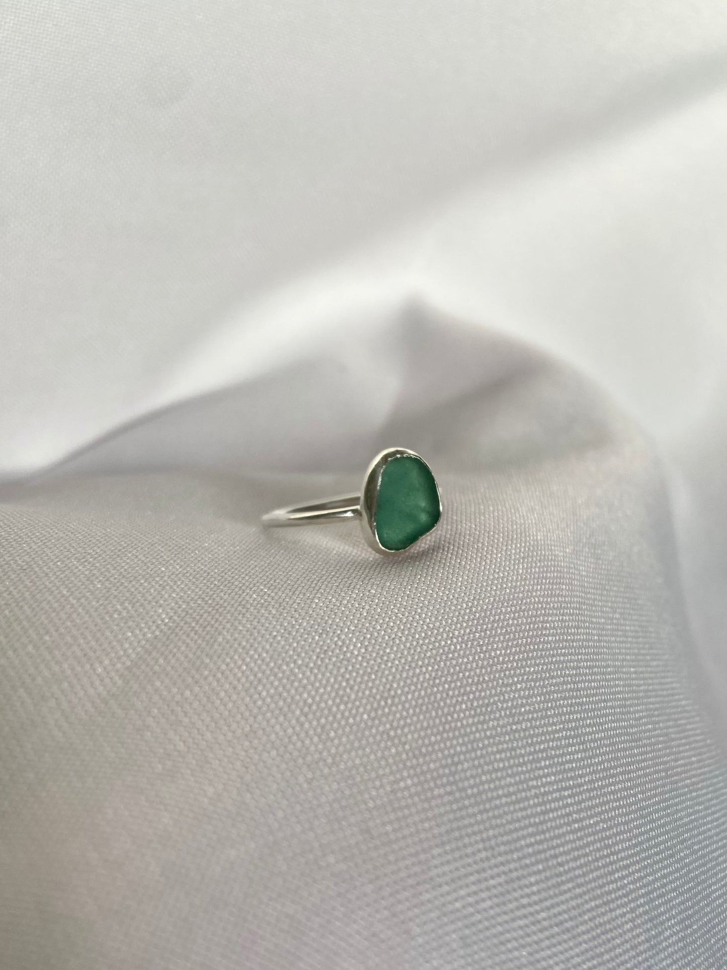 Turquoise Sea-glass Ring