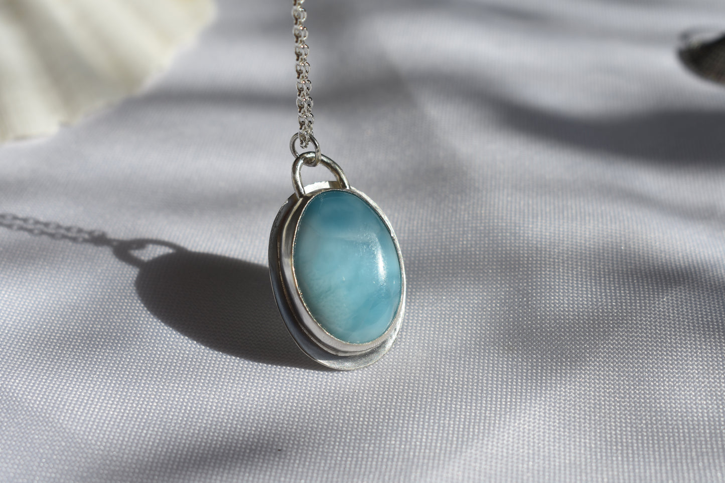 Larimar Collar Necklace