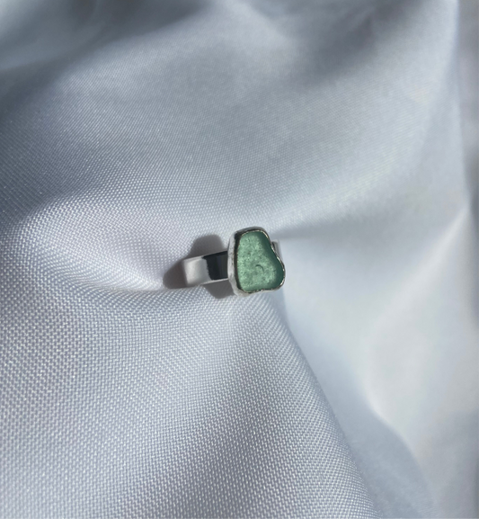 Chunky Sea-glass Ring