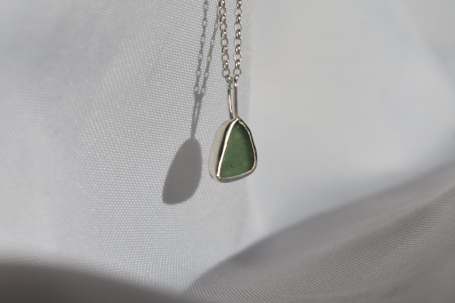 Green Sea-glass Necklace