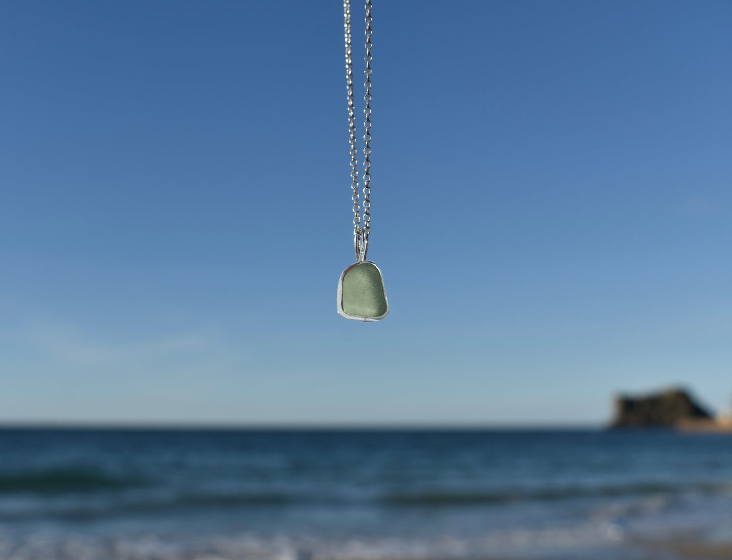 Seafoam Sea-glass Necklace