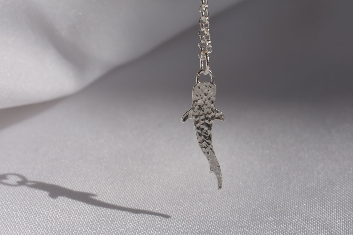Silver Whale Shark Necklace