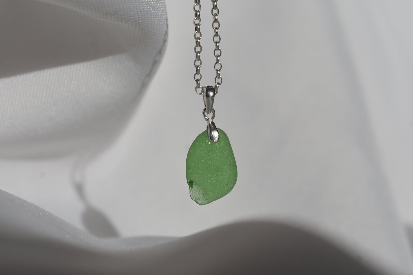 Green Sea-glass Necklace