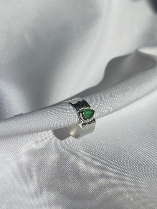 Chunky Sea-glass Ring