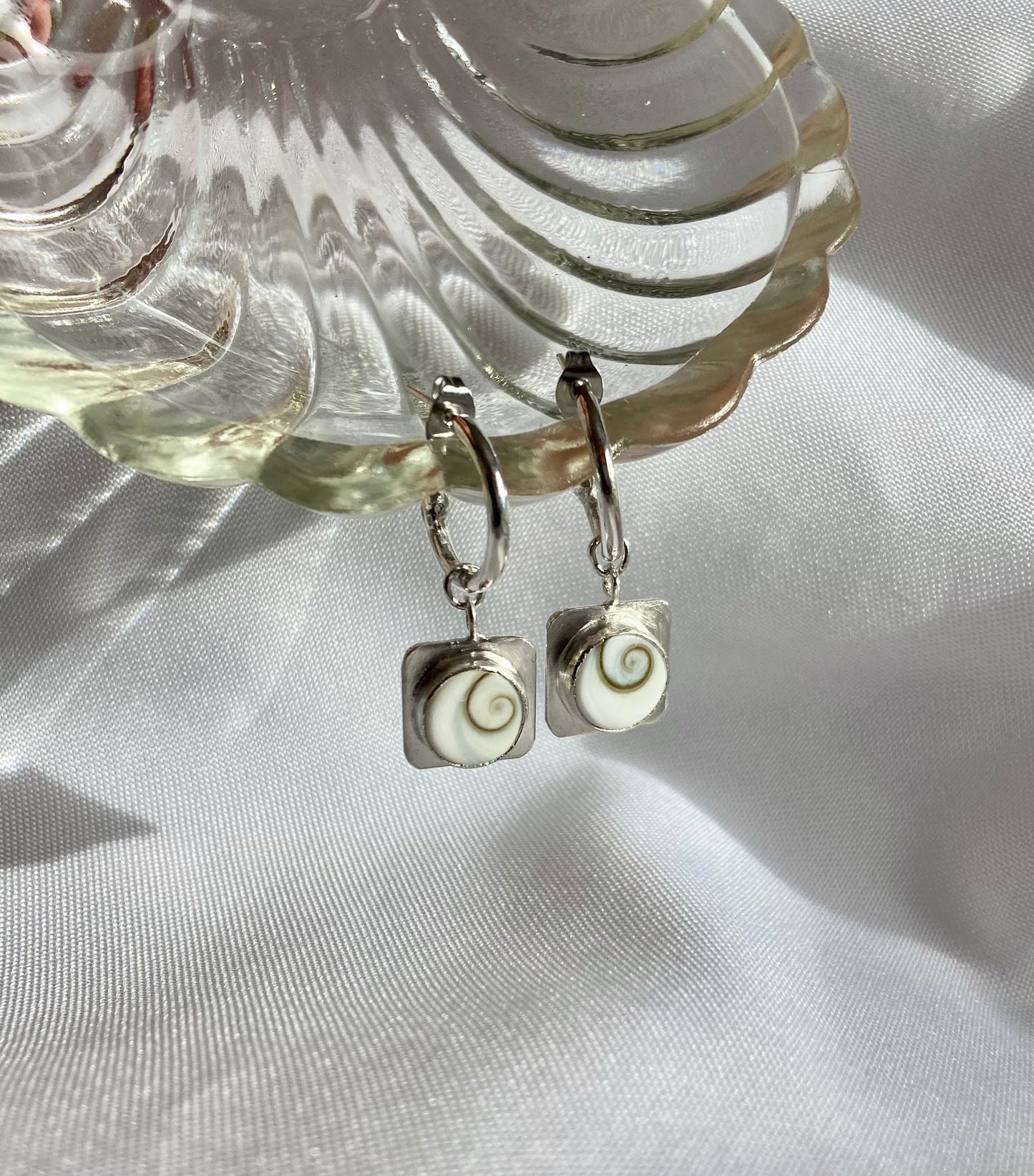 Shiva shell earrings