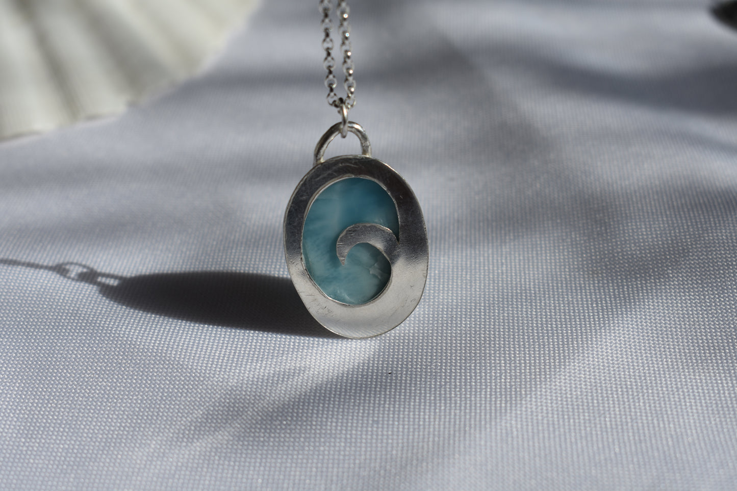 Larimar Collar Necklace