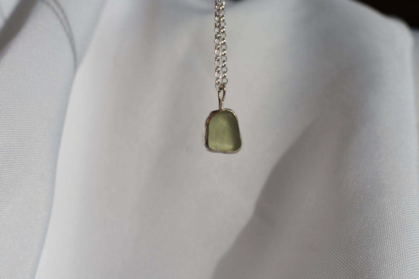 Seafoam Sea-glass Necklace