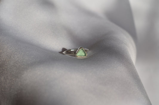 Aqua Sea-glass Ring