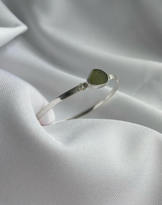 Sea-glass Bangle