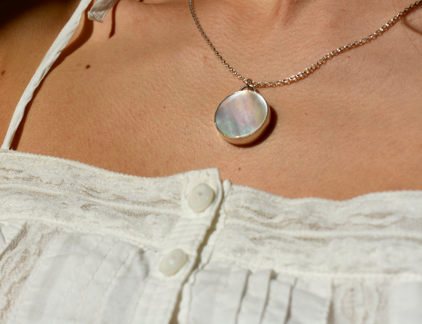 Pearl Moon Necklace