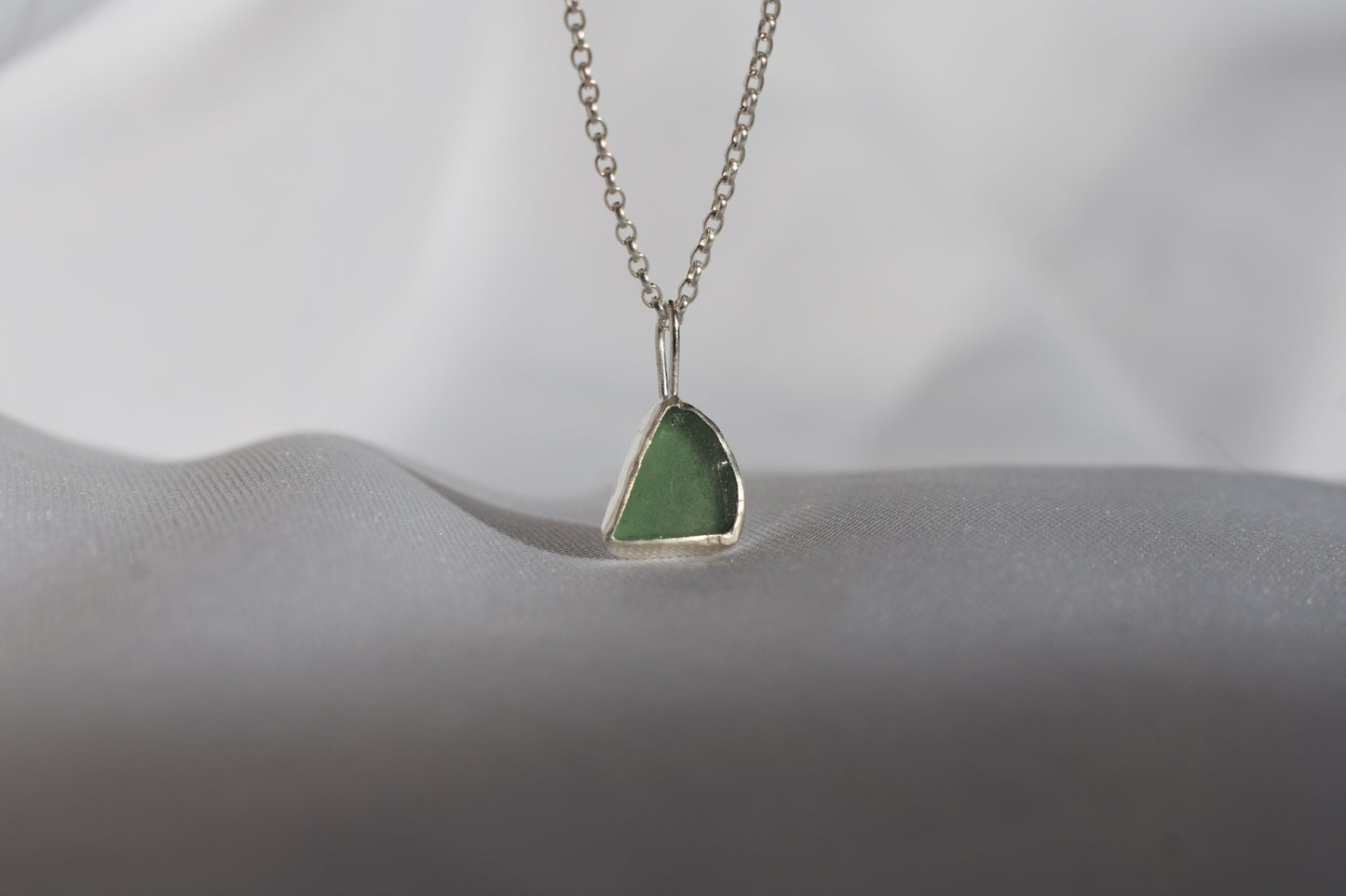 Green Sea-glass Necklace
