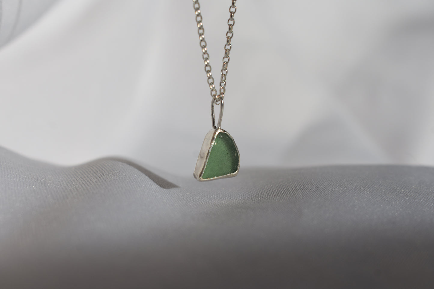 Green Sea-glass Necklace