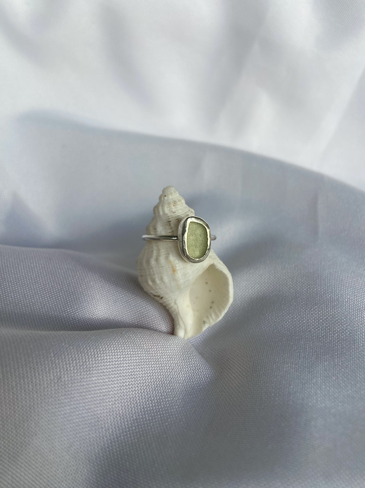 Seafoam Sea-glass Ring