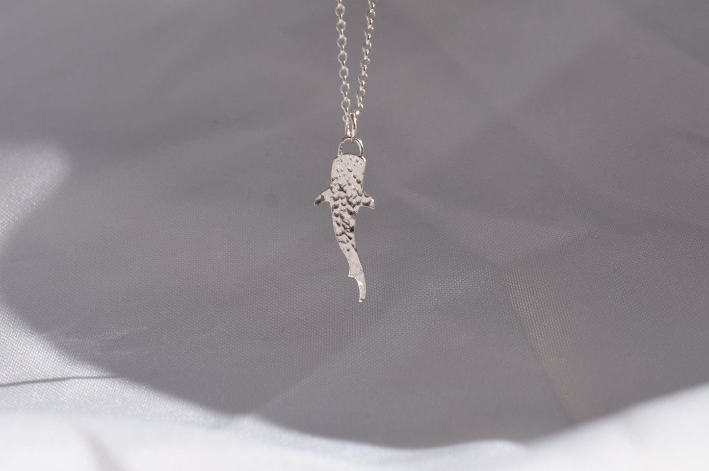 Silver Whale Shark Necklace